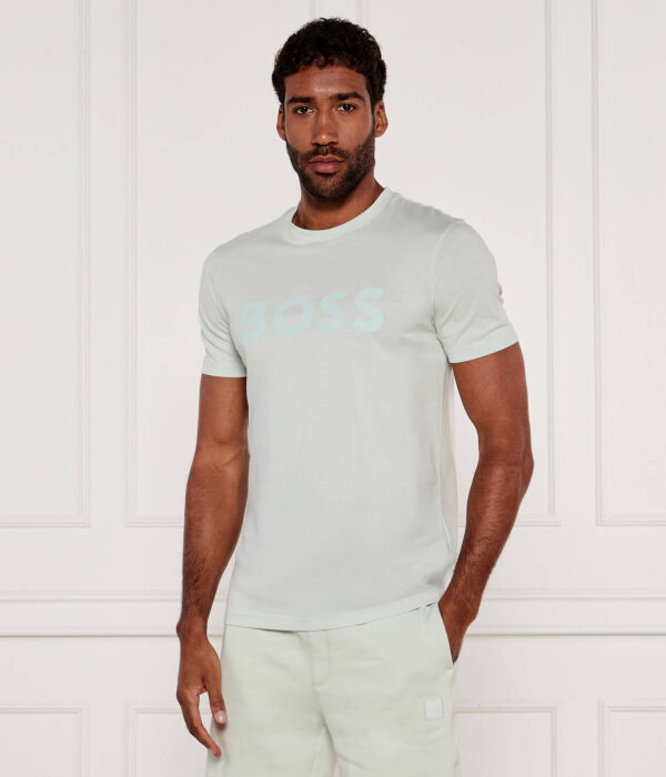 

Футболка мышление 1 Regular fit Boss Orange, голубой