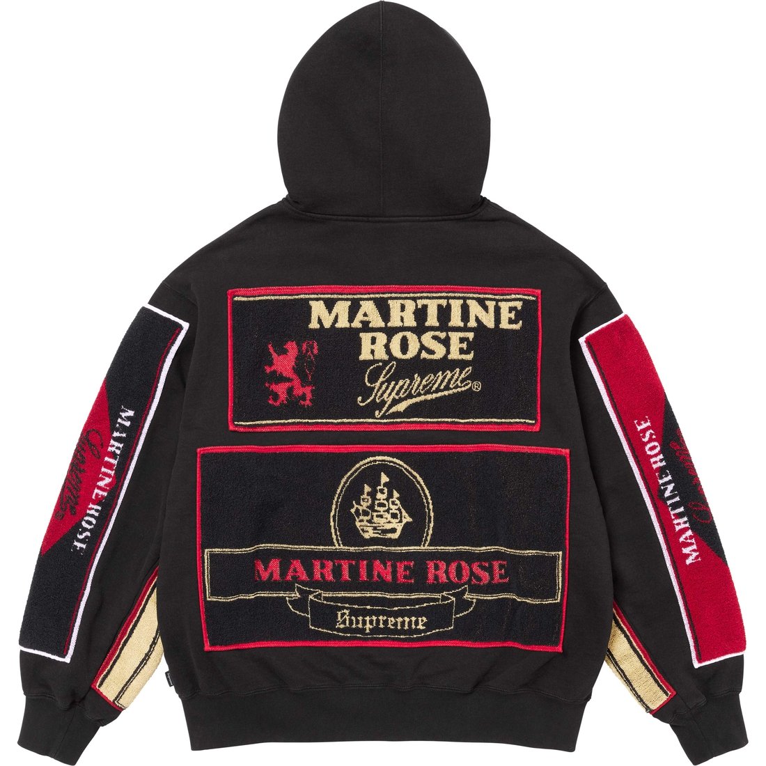 

Supreme Толстовка с капюшоном и застежкой-молняяй Martine Rose Towel