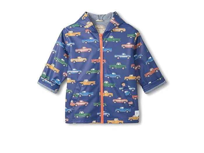 Дождевик Trucks Zip-up Rain Jacket Hatley Kids, Blue Indigo