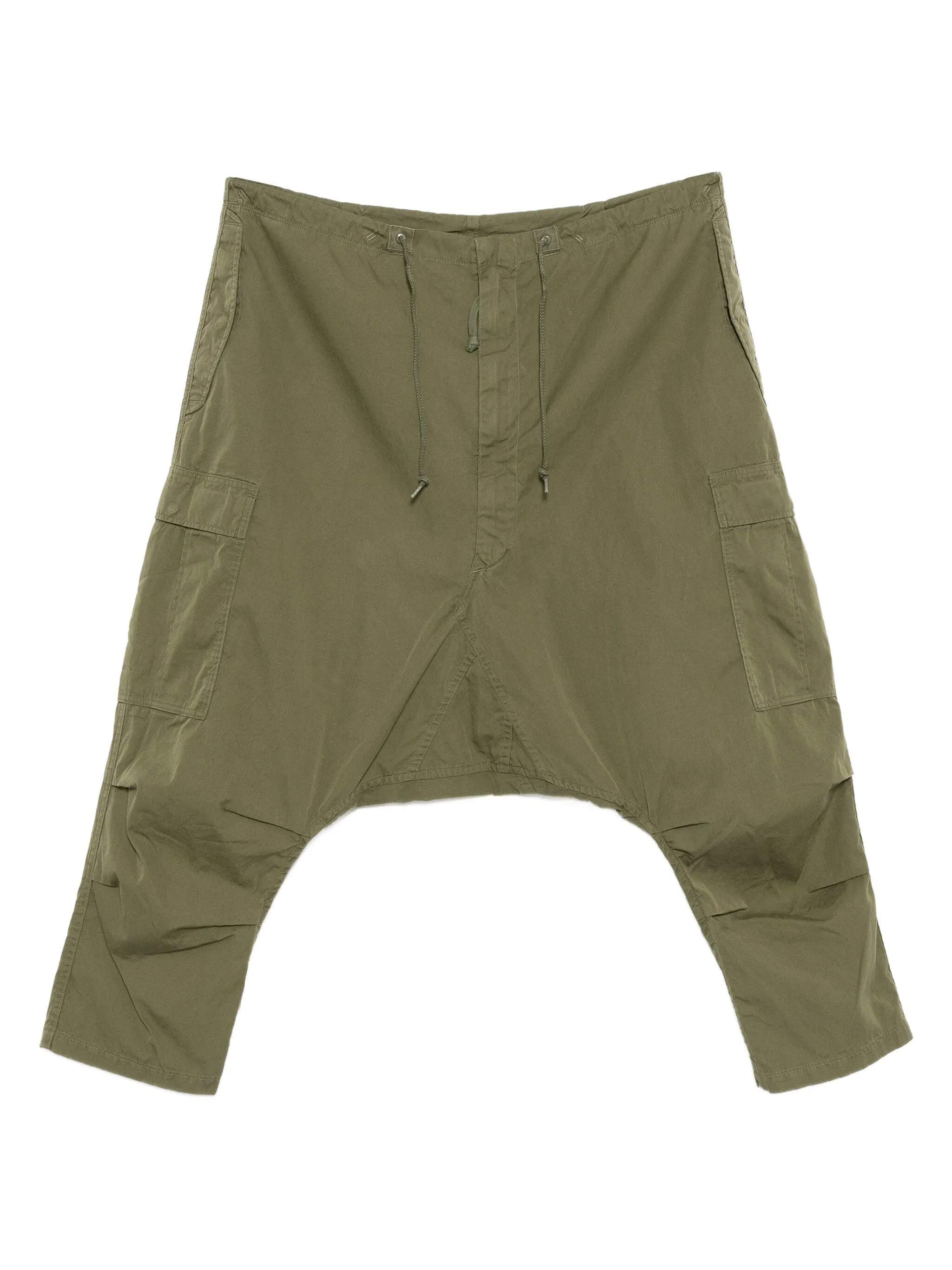 

Брюки с низким шаговым швом Junya Watanabe Man, зеленый