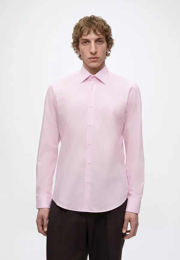 Рубашка Joe kent shirt Boss, светло-розовая