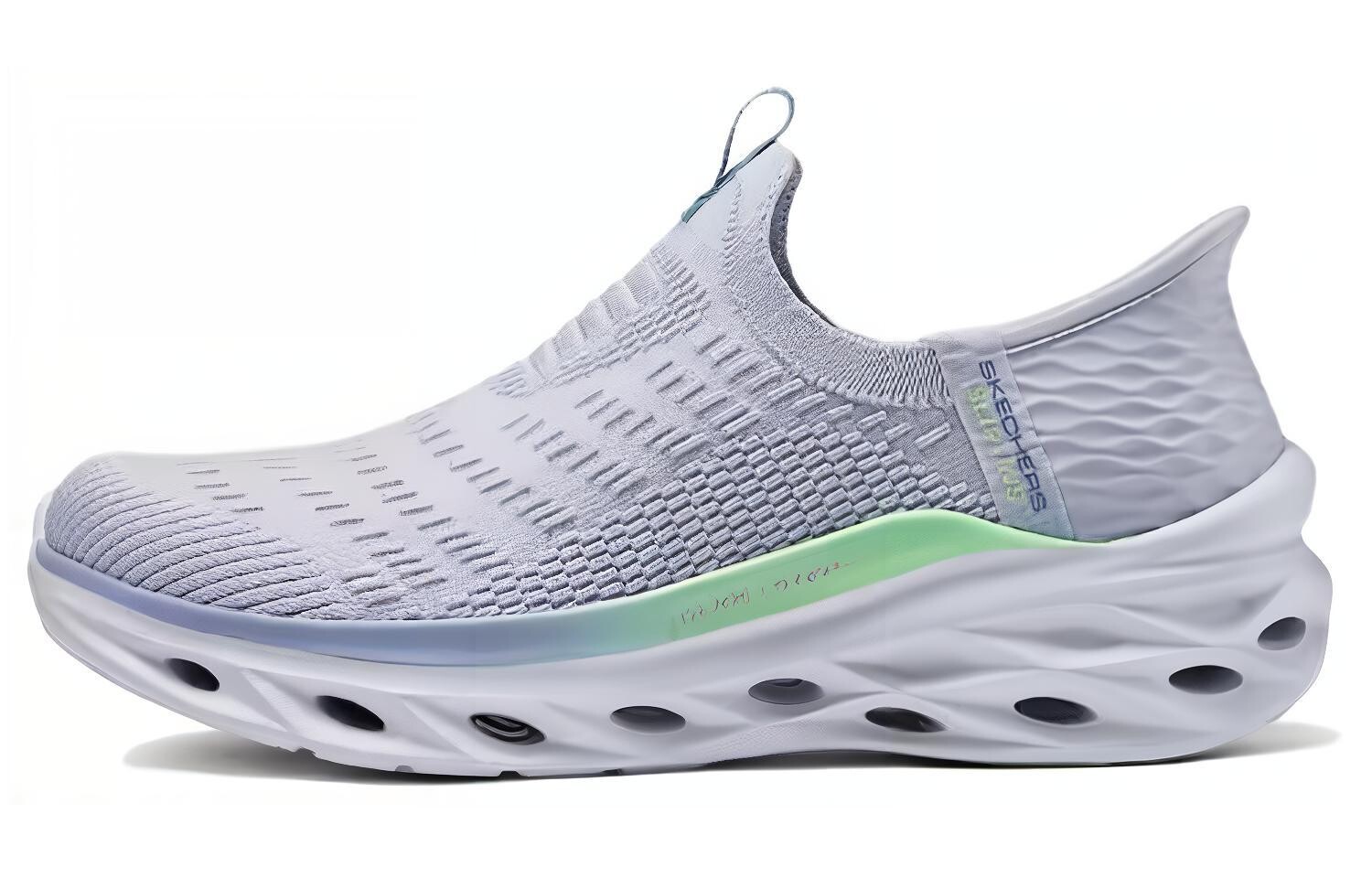 

Кроссовки Skechers Slip Ins Lifestyle Shoes Women's Low-top Blue, синий