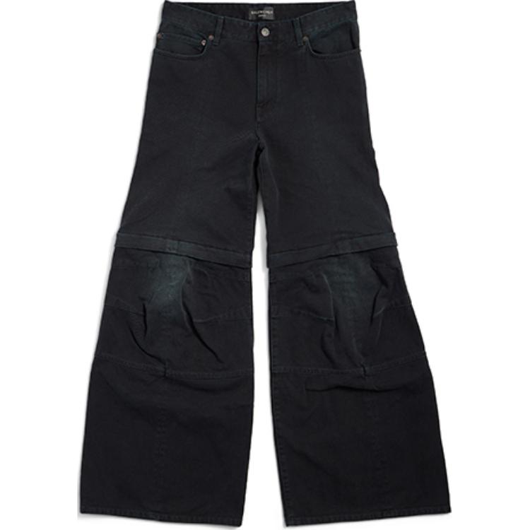 

Джинсы FW25 Regular Fit женские Balenciaga, bleached черный