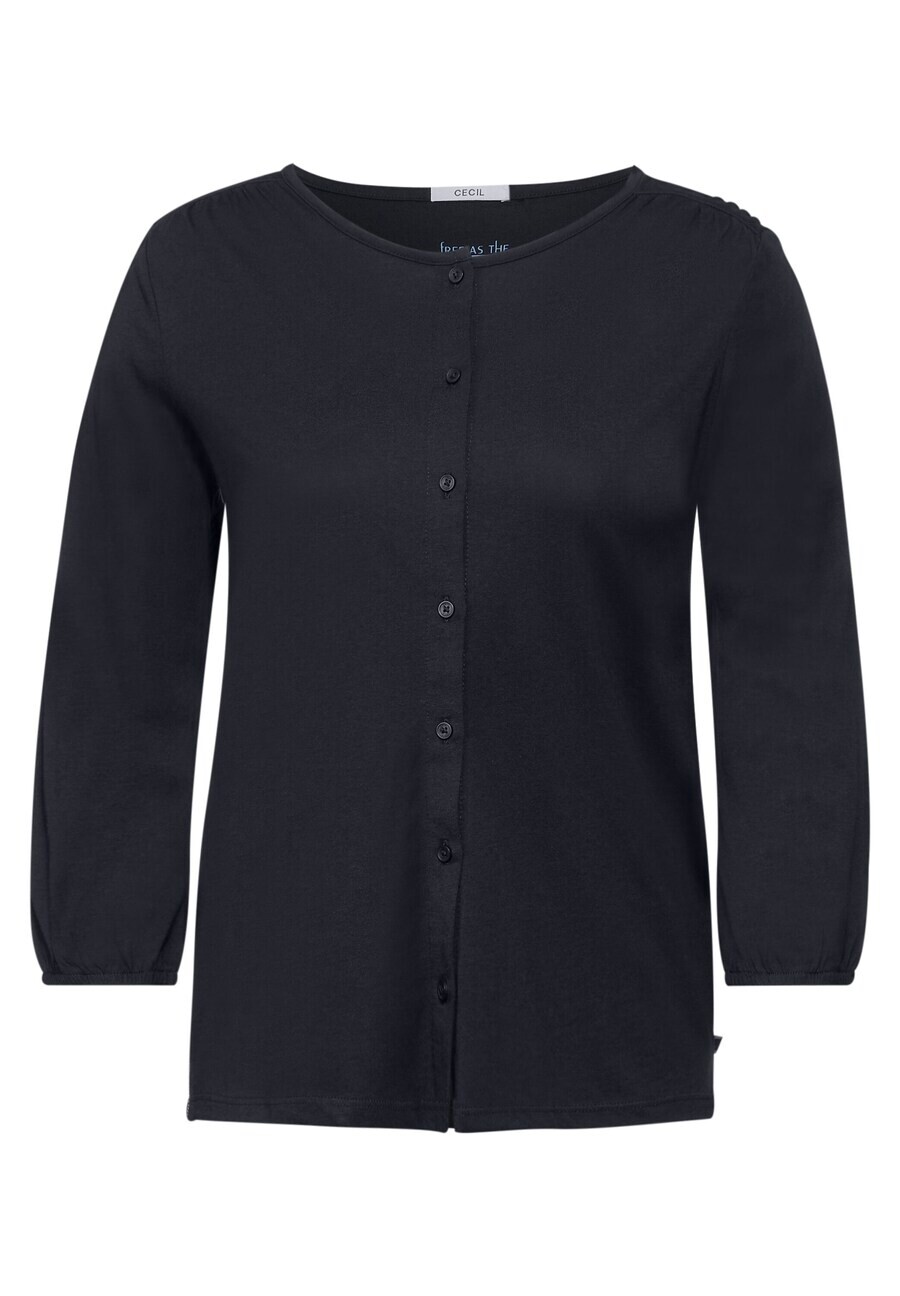 

Блузка с коротким рукавом CECIL Blouse, ночной синий