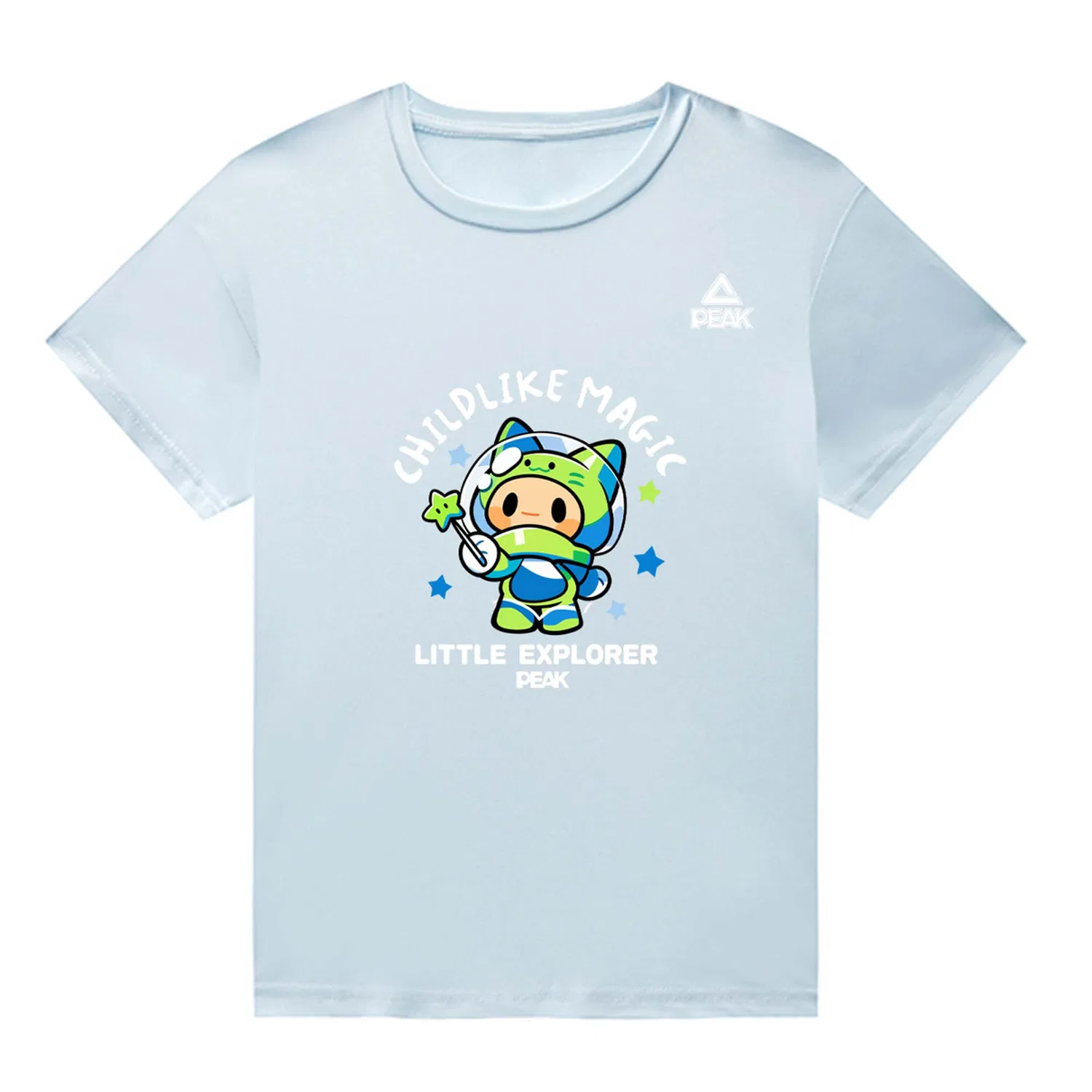Футболка унисекс с круглым вырезом PEAK Light Blue