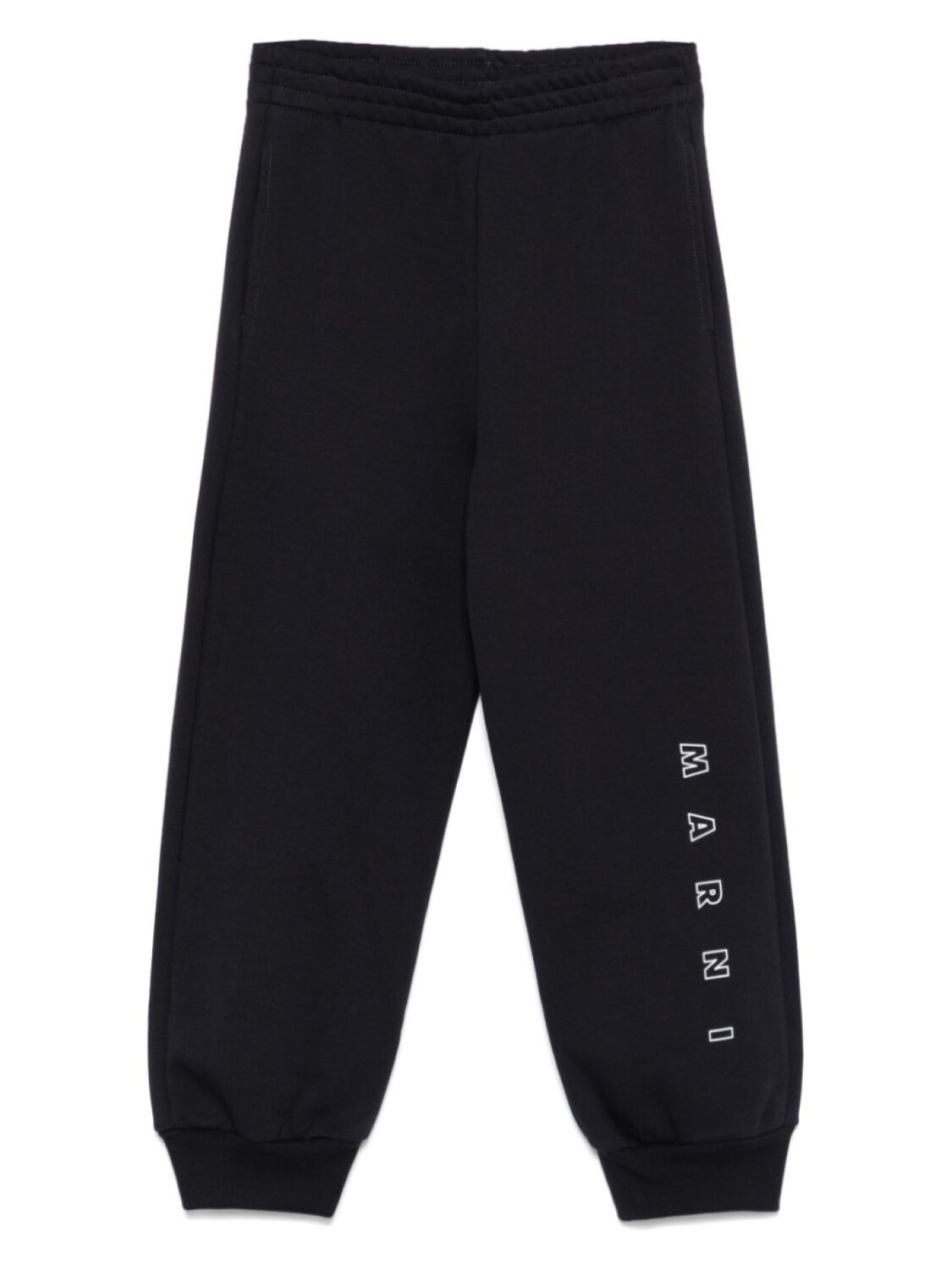 

Спортивные брюки Marni Kids с вышитым логотипом, синий
