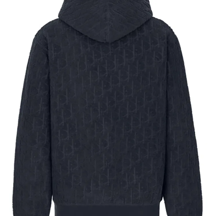 Свитшот Relaxed Fit Drawstring DIOR Marine Blue — фото 4