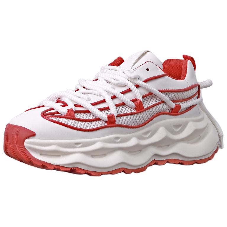 

Banas Юкок кроссовки мужские низкие бело-красные, цвет White Red