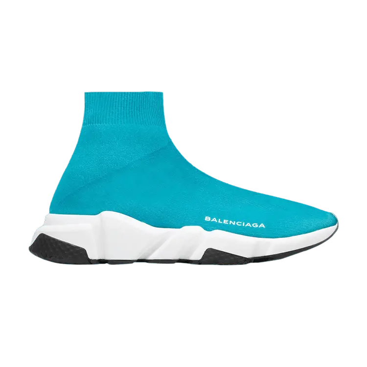 Кроссовки Balenciaga Wmns Speed Trainer Turquoise, синий
