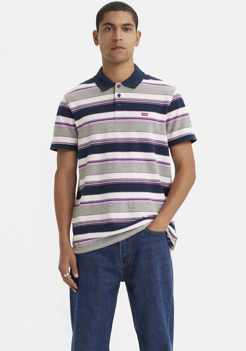 

Рубашка-поло Levi's "HM POLO", цвет Iris Orchid Stripe