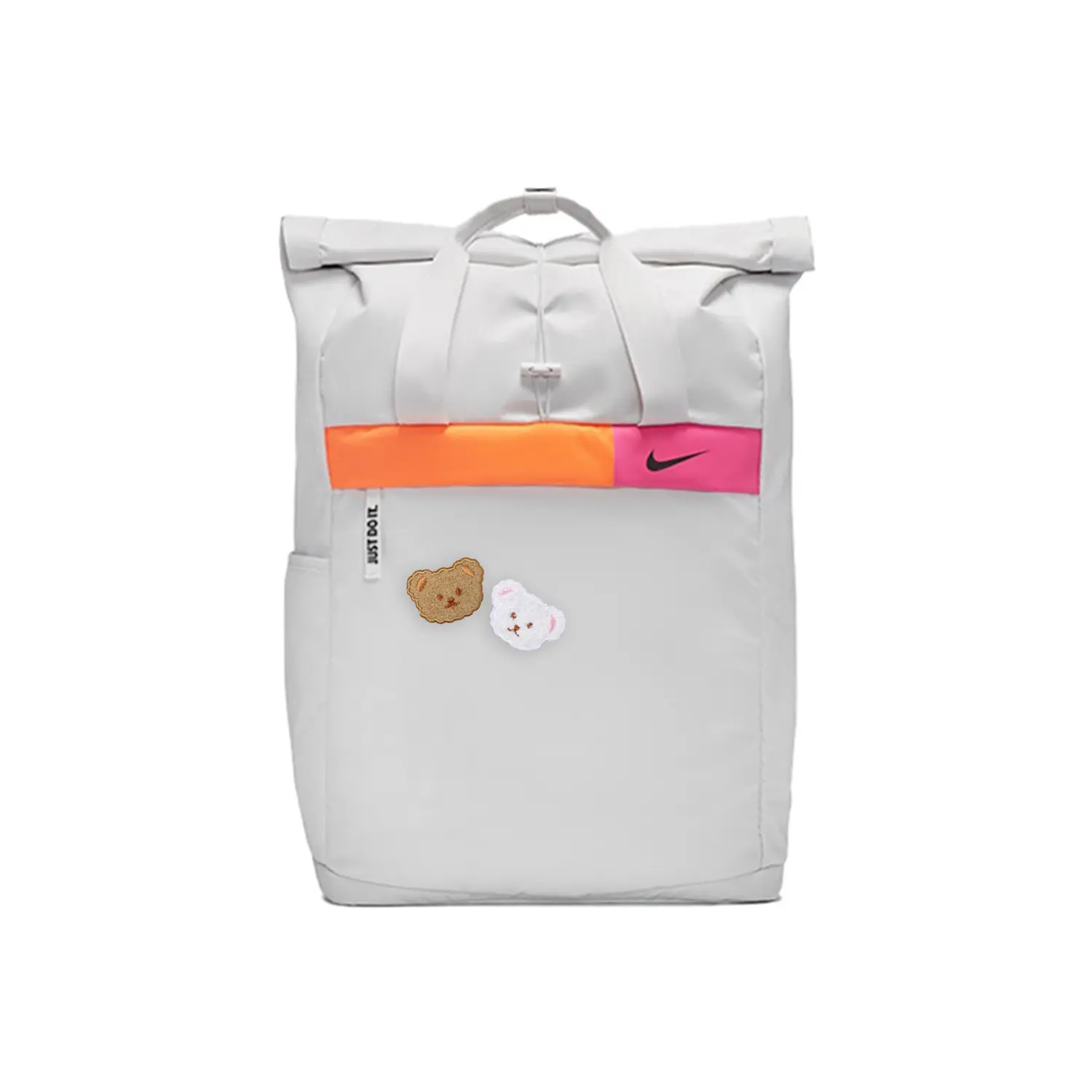 

Nike Тканевый рюкзак унисекс светло-серебристый серый, 2 Pack Bear
