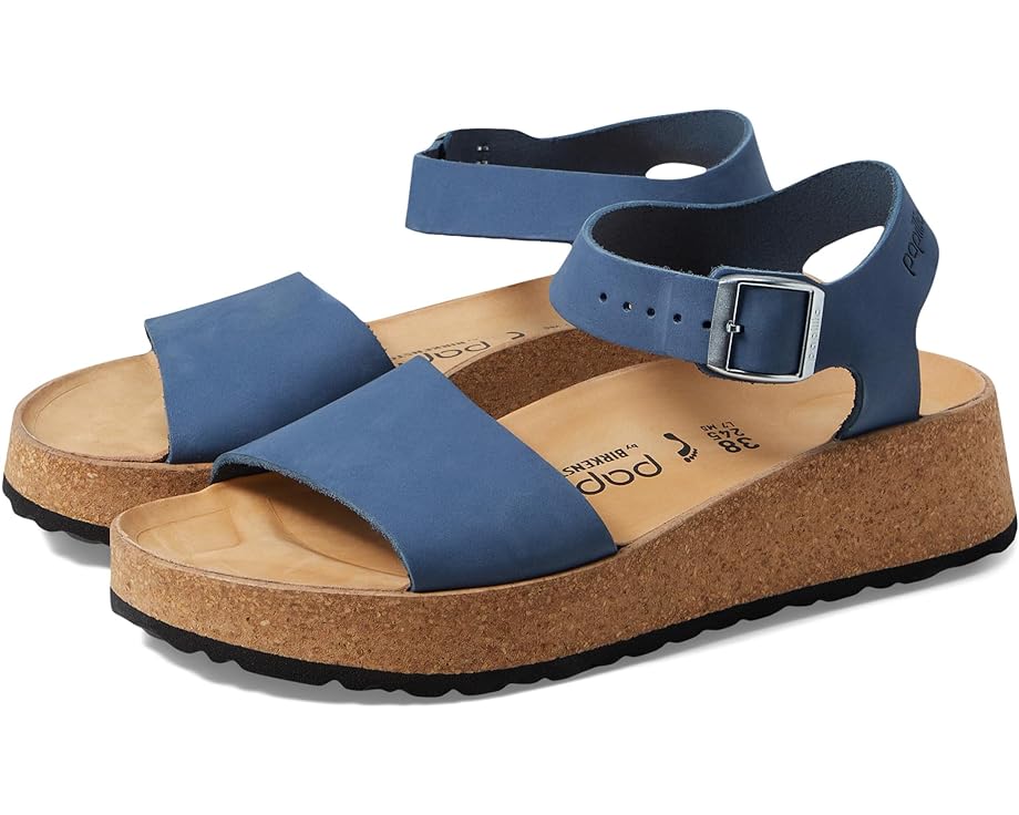 

Сандалии Birkenstock Papillio by Birkenstock Glenda Platform Sandal, синий