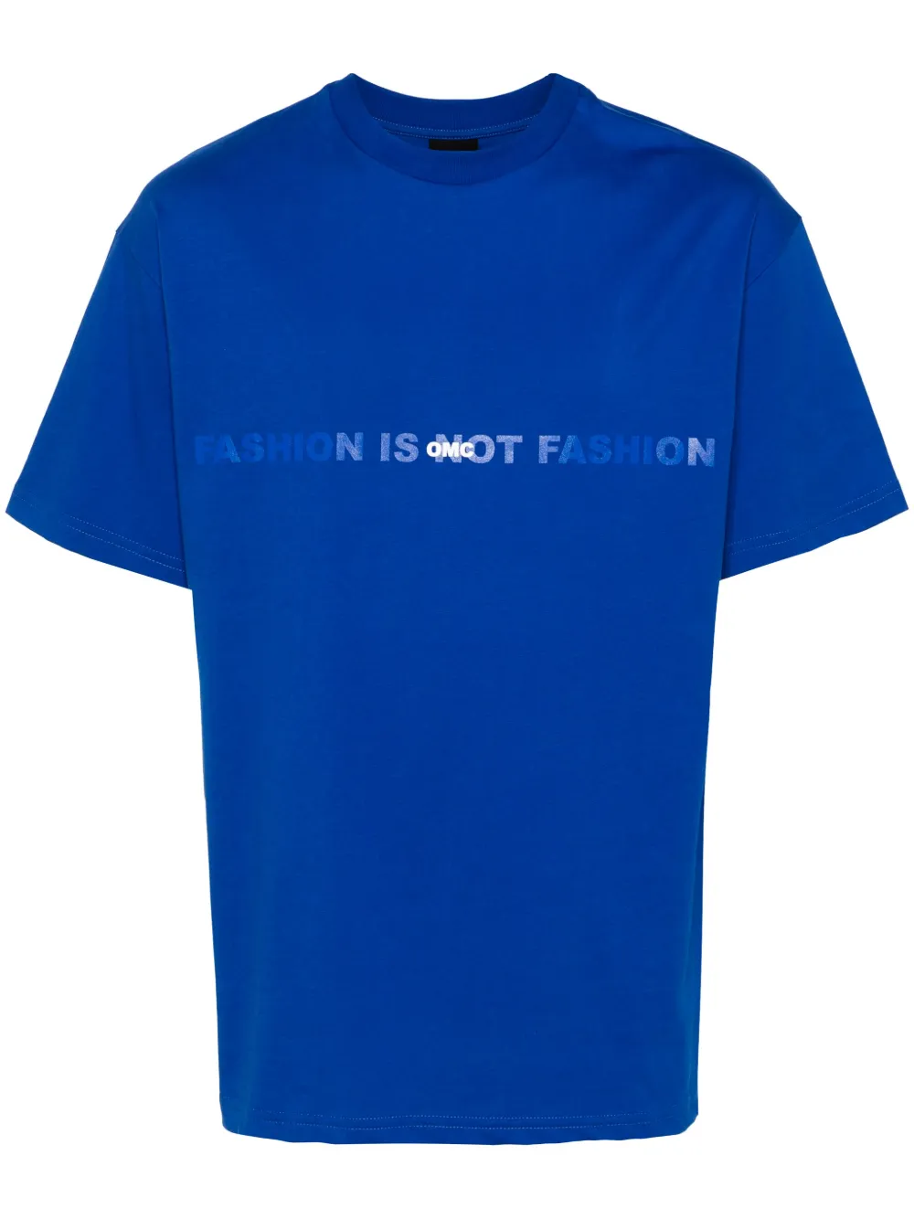 

Футболка с логотипом Omc, синий