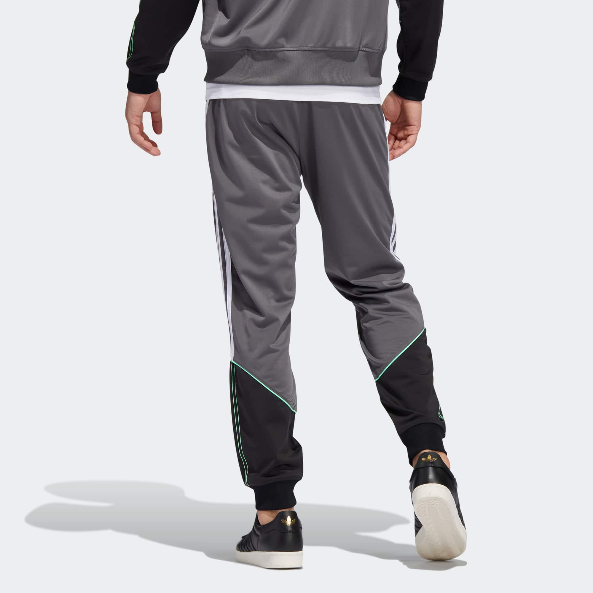 Спортивные брюки adidas originals Tricot Sst Tp Logo HI3006, серый — фото 3