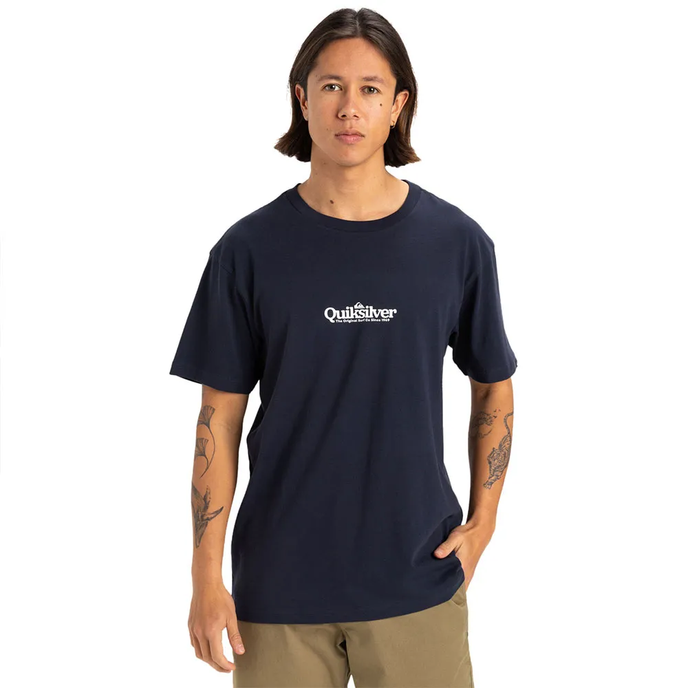 

Футболка с коротким рукавом Quiksilver Fineline, синий