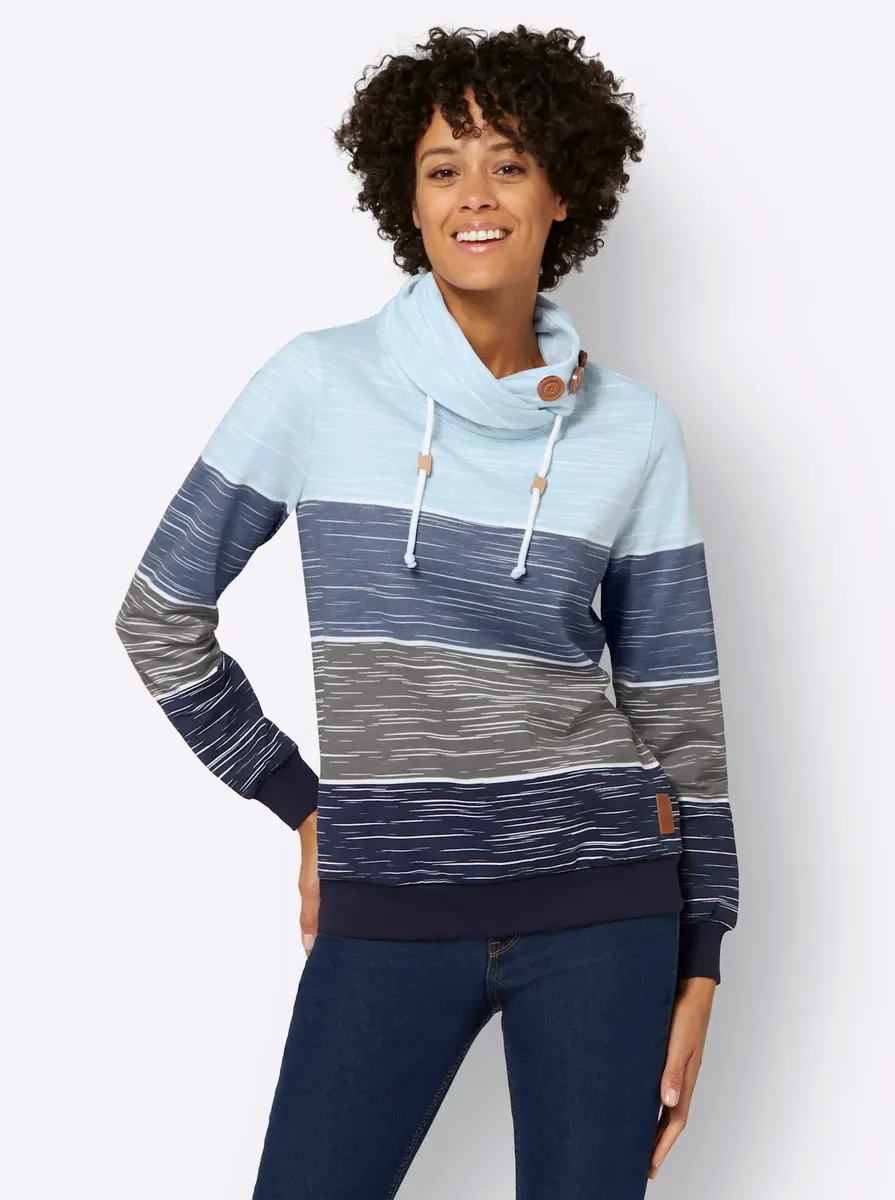 

Толстовка в стиле casual Casual Looks, синий