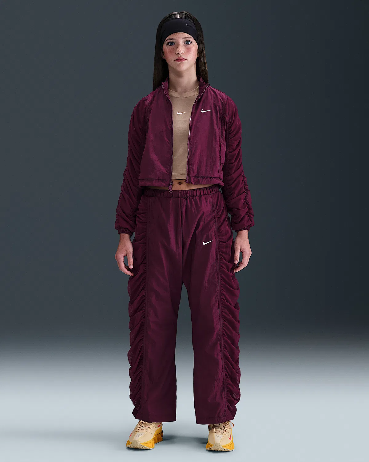 Детская куртка Nike Sportswear, Bordeaux — фото 4