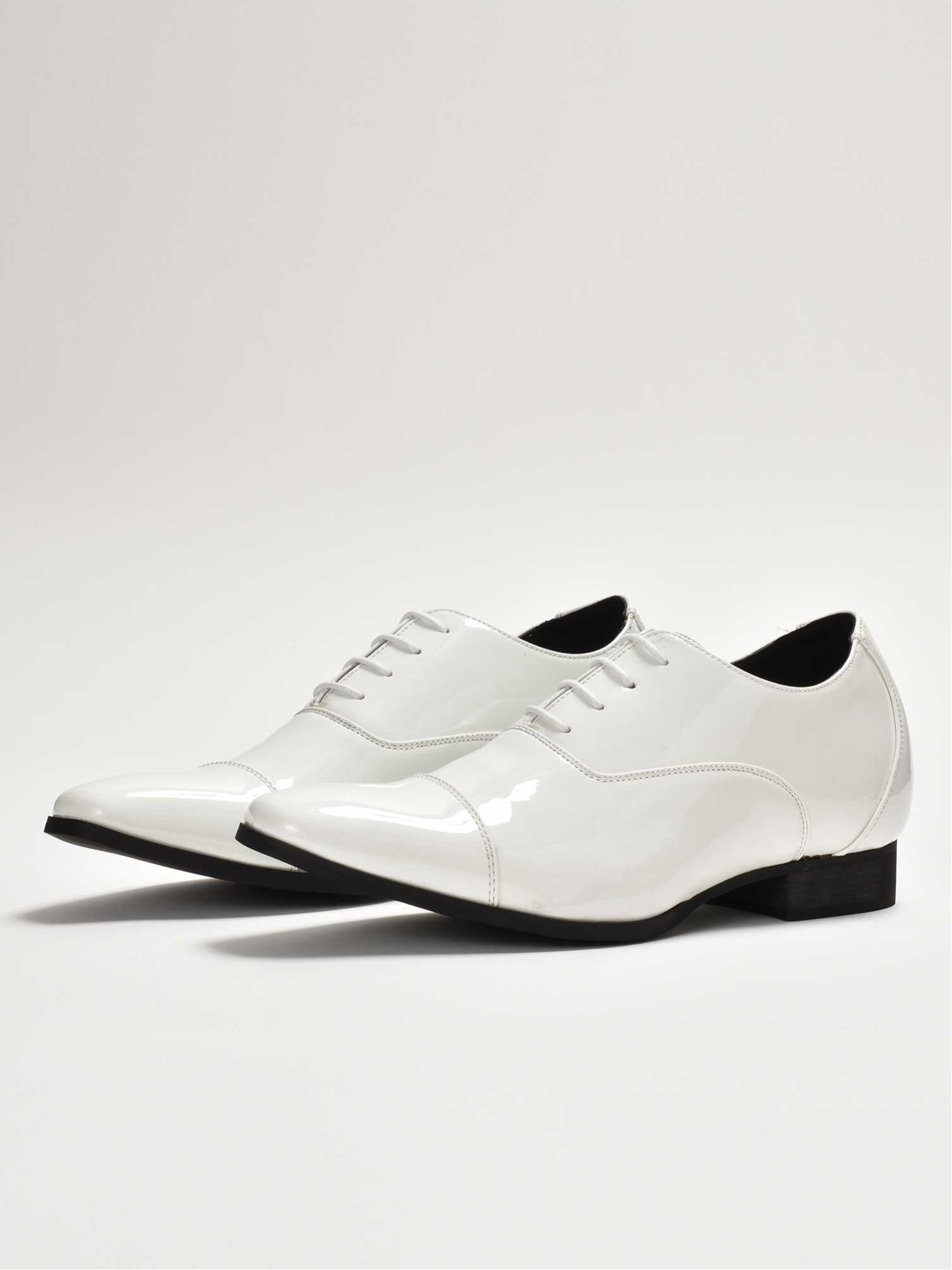 Туфли Secret Shoes/Straight Tip Mm/One, White enamel