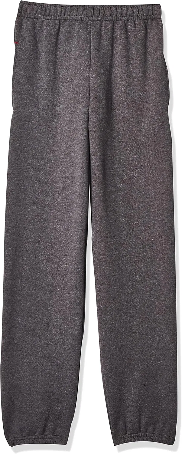 Спортивные штаны, толстовки и худи Fruit of the Loom для мальчиков, Elastic Bottom - Charcoal Heather