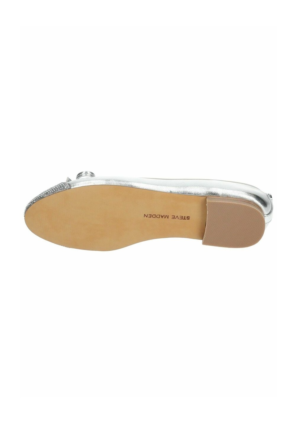 

Балетки Steve Madden, серебристого цвета
