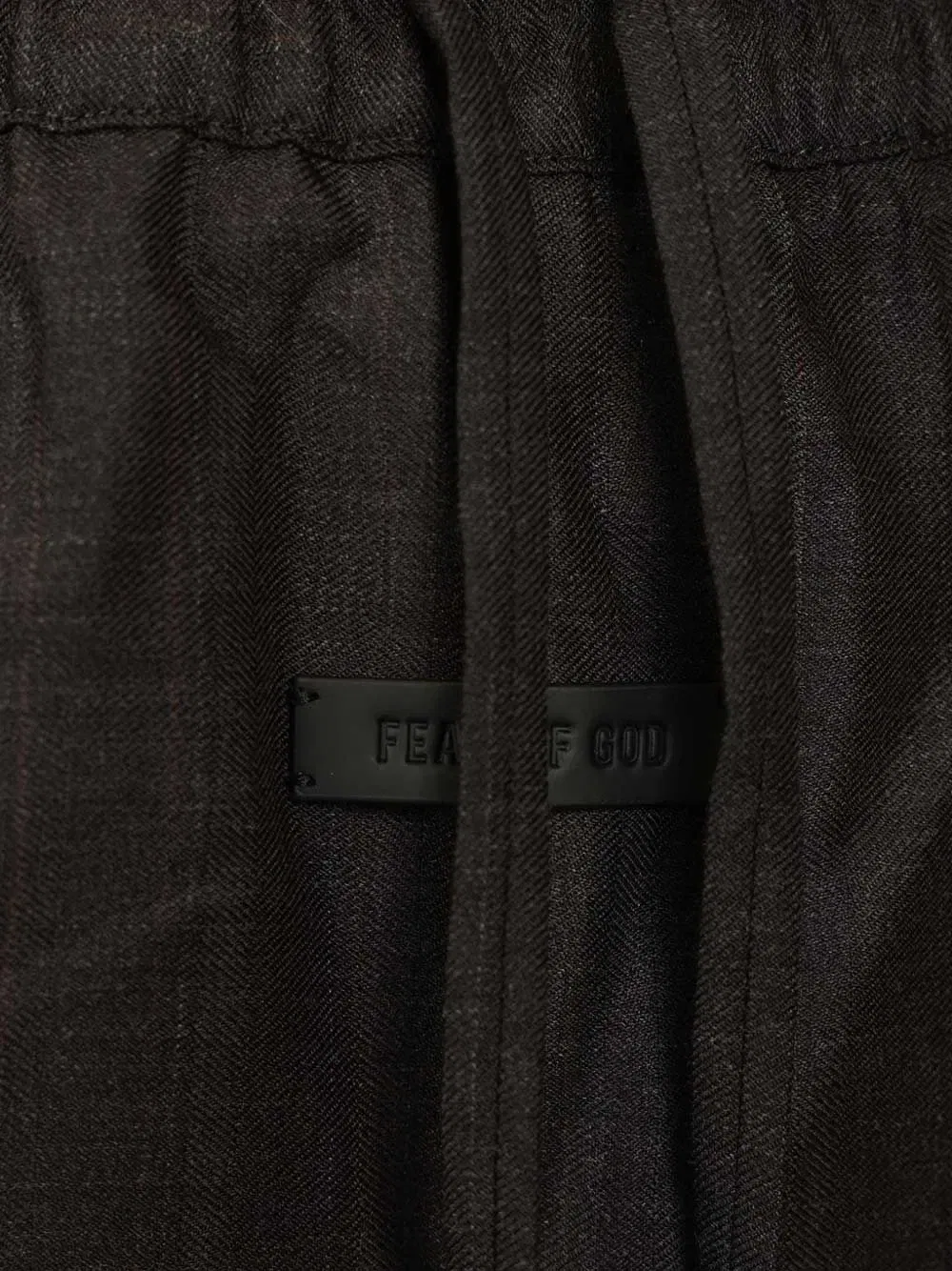 Брюки на кулиске Fear Of God, серый — фото 4