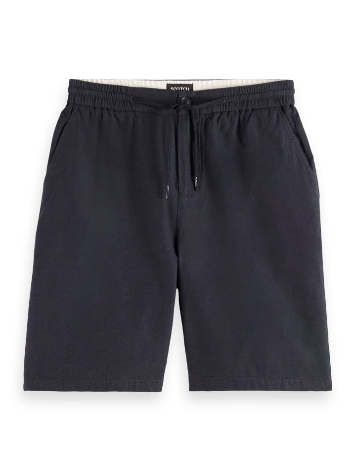 

Тканевые шорты Scotch & Soda, черный