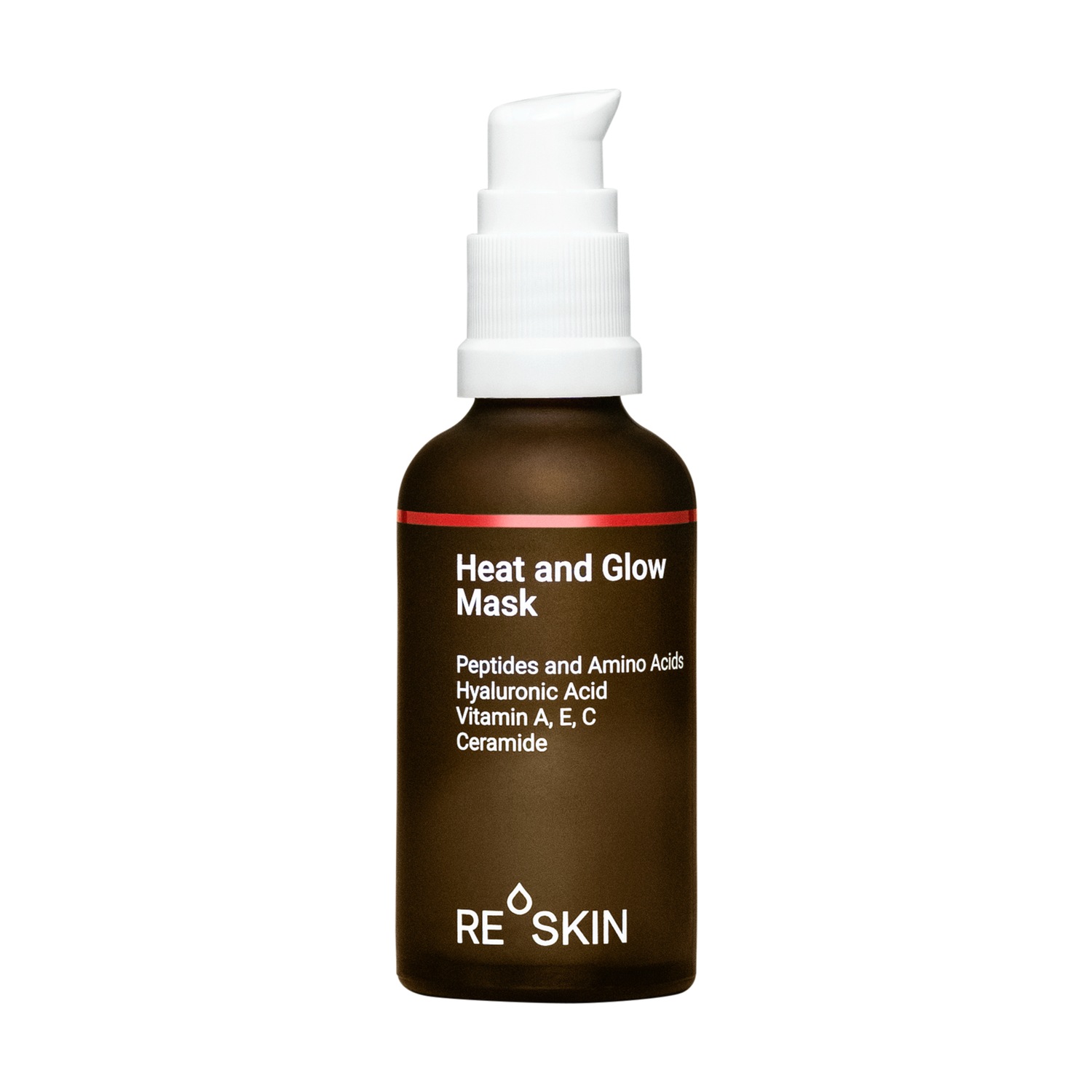 

Маска для лица beauty heat and glow mask Re Skin, braun