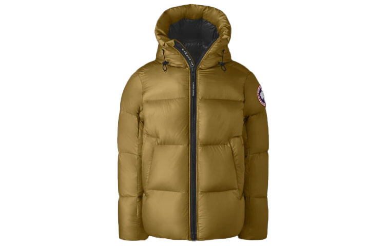 

Мужской пуховик Canada Goose, цвет badge gold