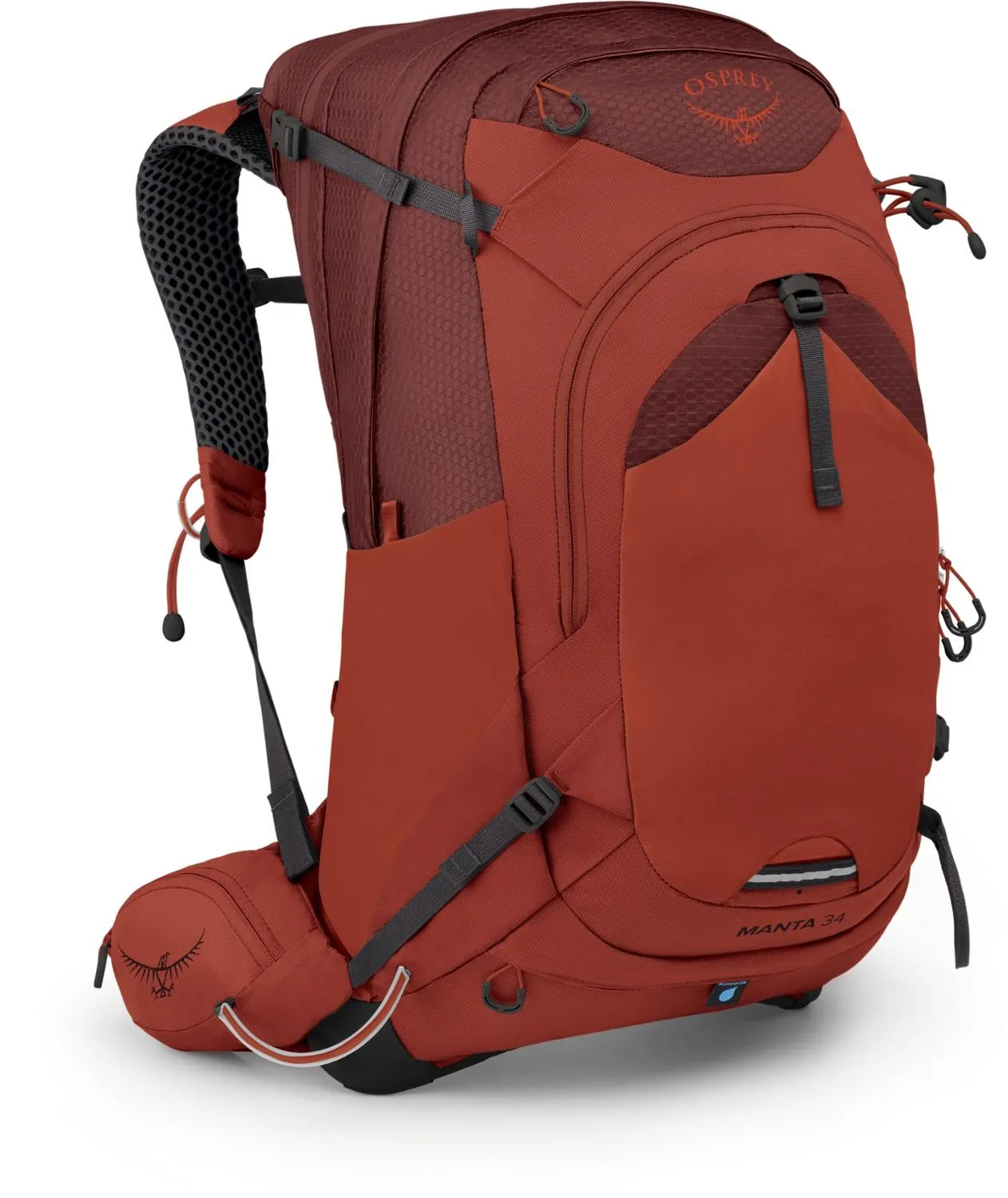 

Мужской рюкзак для гидратации Manta 34 Osprey, Oak Leaf Orange