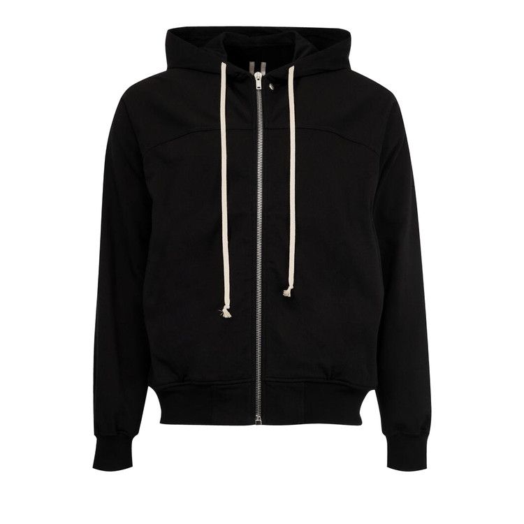 

Худи Rick Owens Zip-Up Hoodie, Black