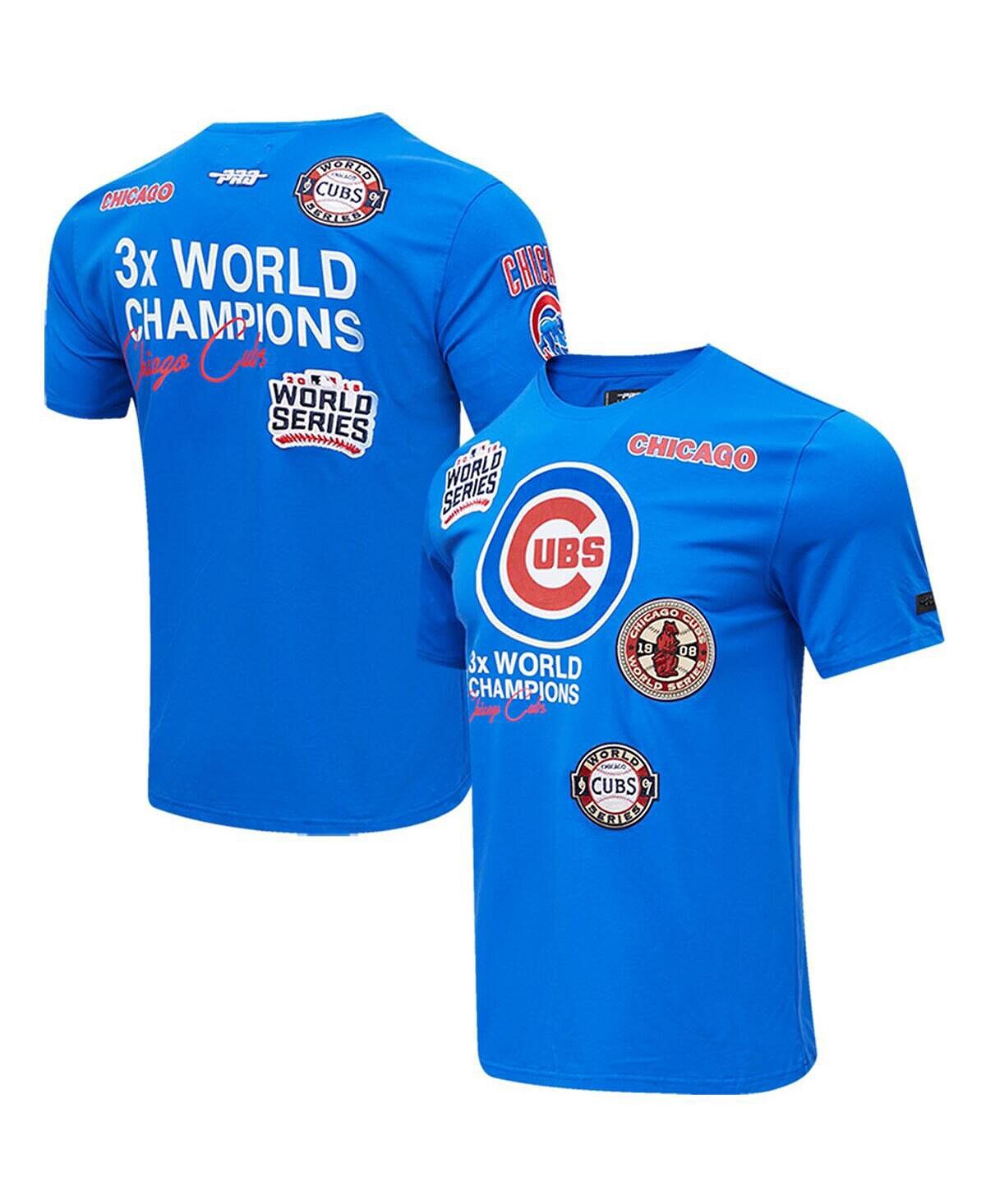 

Мужская футболка Royal Chicago Cubs Championship Pro Standard