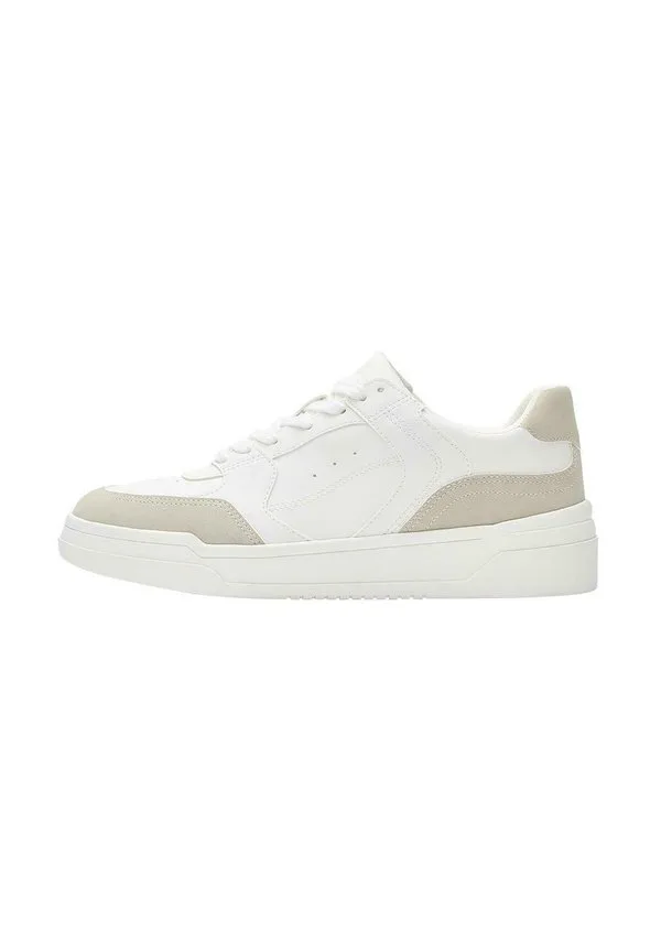 Кроссовки с толстой подошвой Pull&Bear, White