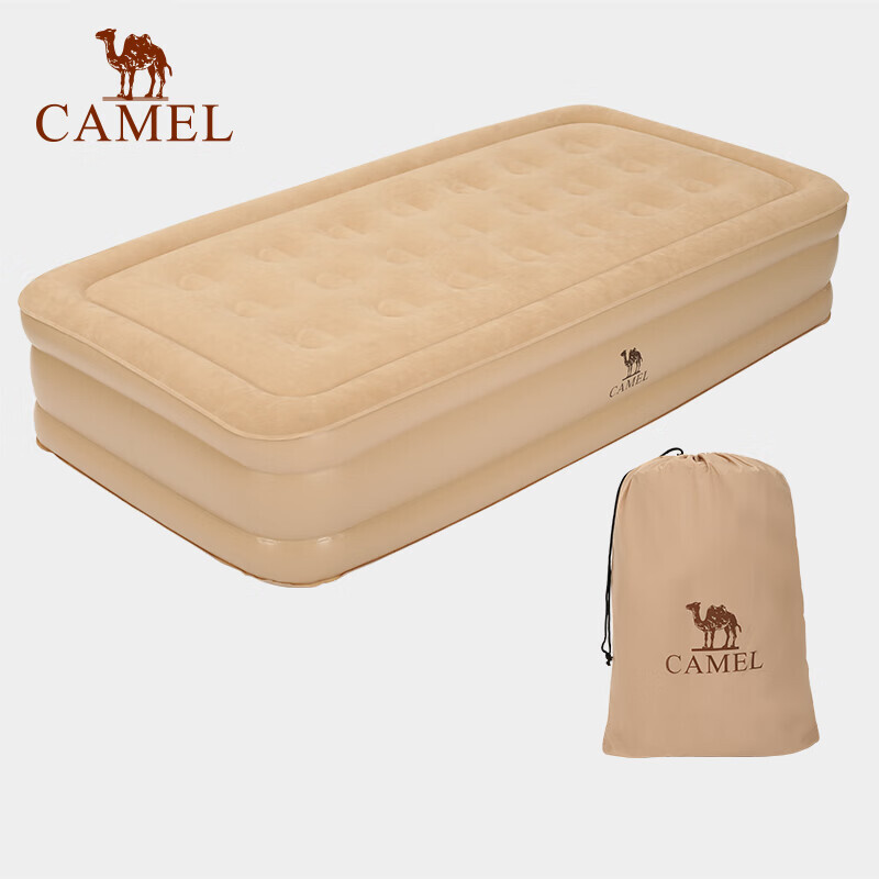 

Одиночный надувной коврик для кемпинга Camel, утолщенная надувная кровать (электрический воздушный насос) 1J32266279