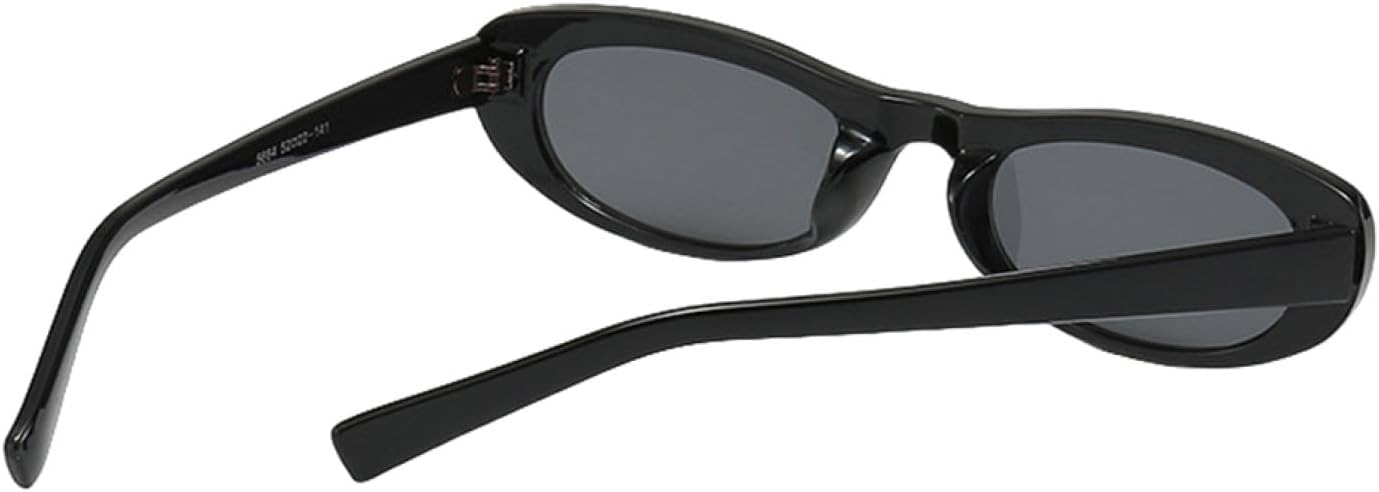 

Модные солнцезащитные очки «кошачий глаз» для женщин, роскошные, маленькие, овальные, черные, солнцезащитные очки-маски, трендовые прямоугольные очки TKKTLLT, Leopard Tea