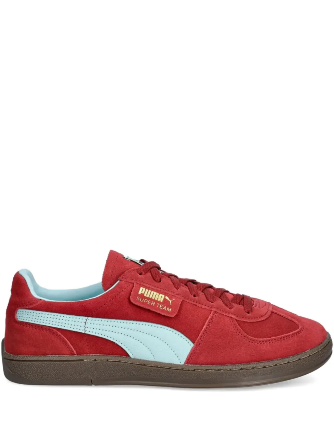 

Замшевые кроссовки Super Team PUMA, красный