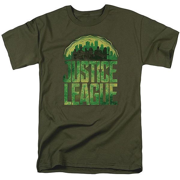 

Футболка с коротким рукавом Justice League с криптонитом Licensed Character