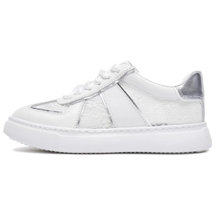 

Кеды, скейтборд обувь женская низкая Staccato, цвет Cream White