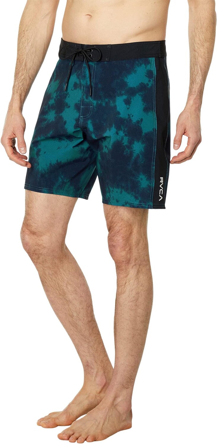 

Плавки RVCA Apex 18" Trunks, цвет Blue Tie-Dye