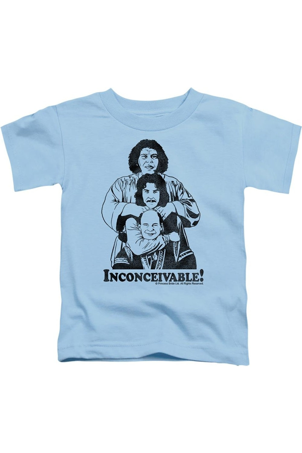 

Футболка с коротким рукавом "Принцесса-невеста" для детей "Невероятно" Gildan, светло-голубой