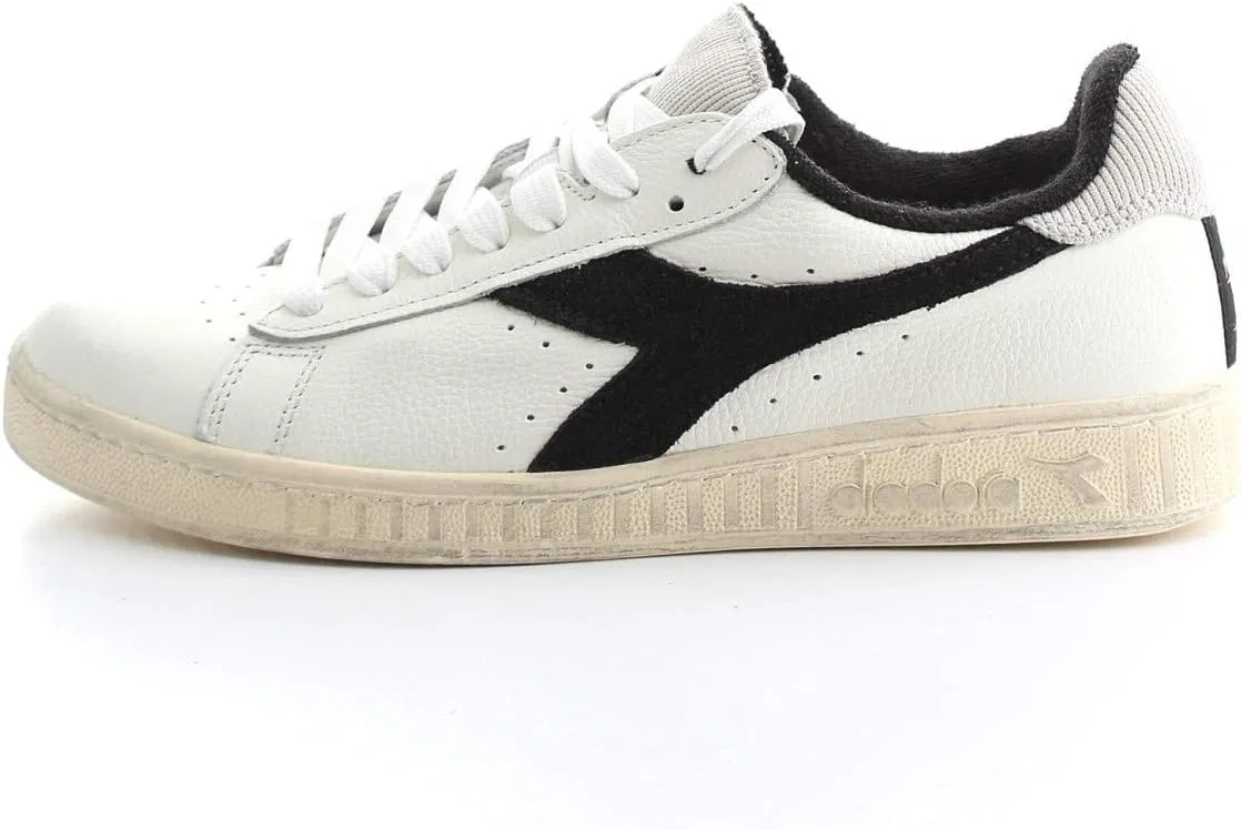 Кроссовки Diadora Game l Low Used Men's 501.174764, White Black