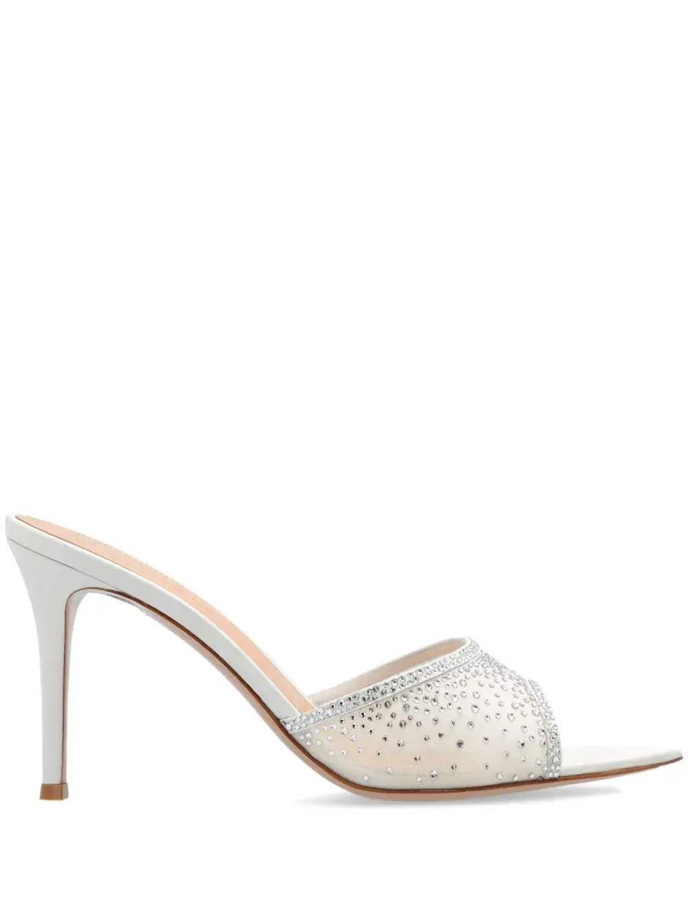Босоножки Rania 85 Gianvito Rossi, белый