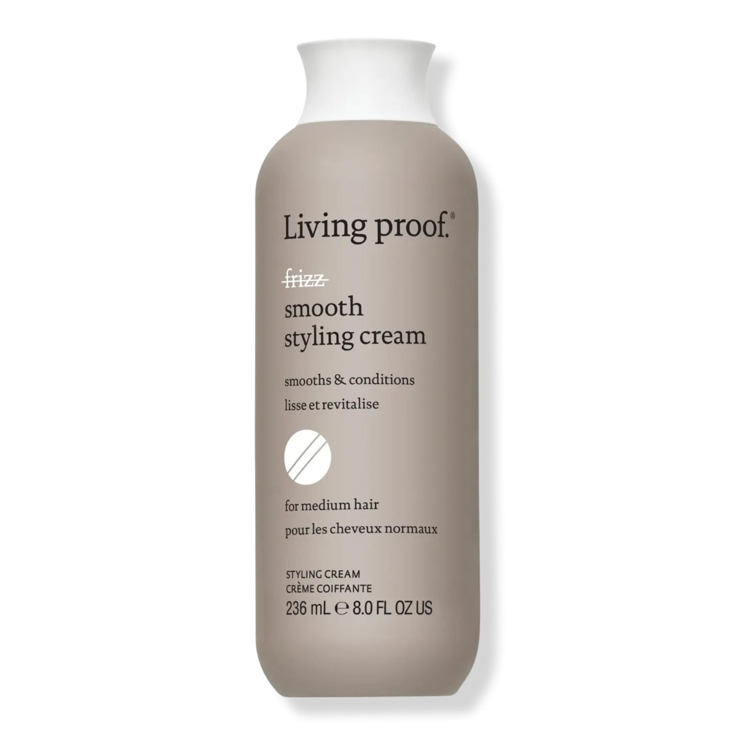 

Крем для укладки волос средней длины, предотвращающий пушистость. Living Proof, 8.0 oz