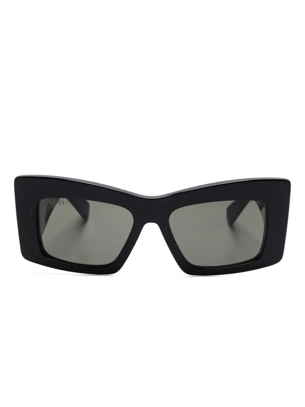 

Солнцезащитные очки в квадратной оправе Gucci Eyewear, черный