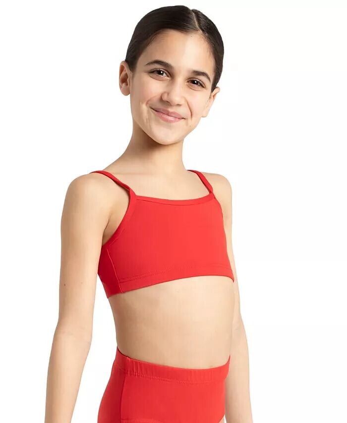 

Базовый топ-бюстгальтер для девочек Capezio, красный