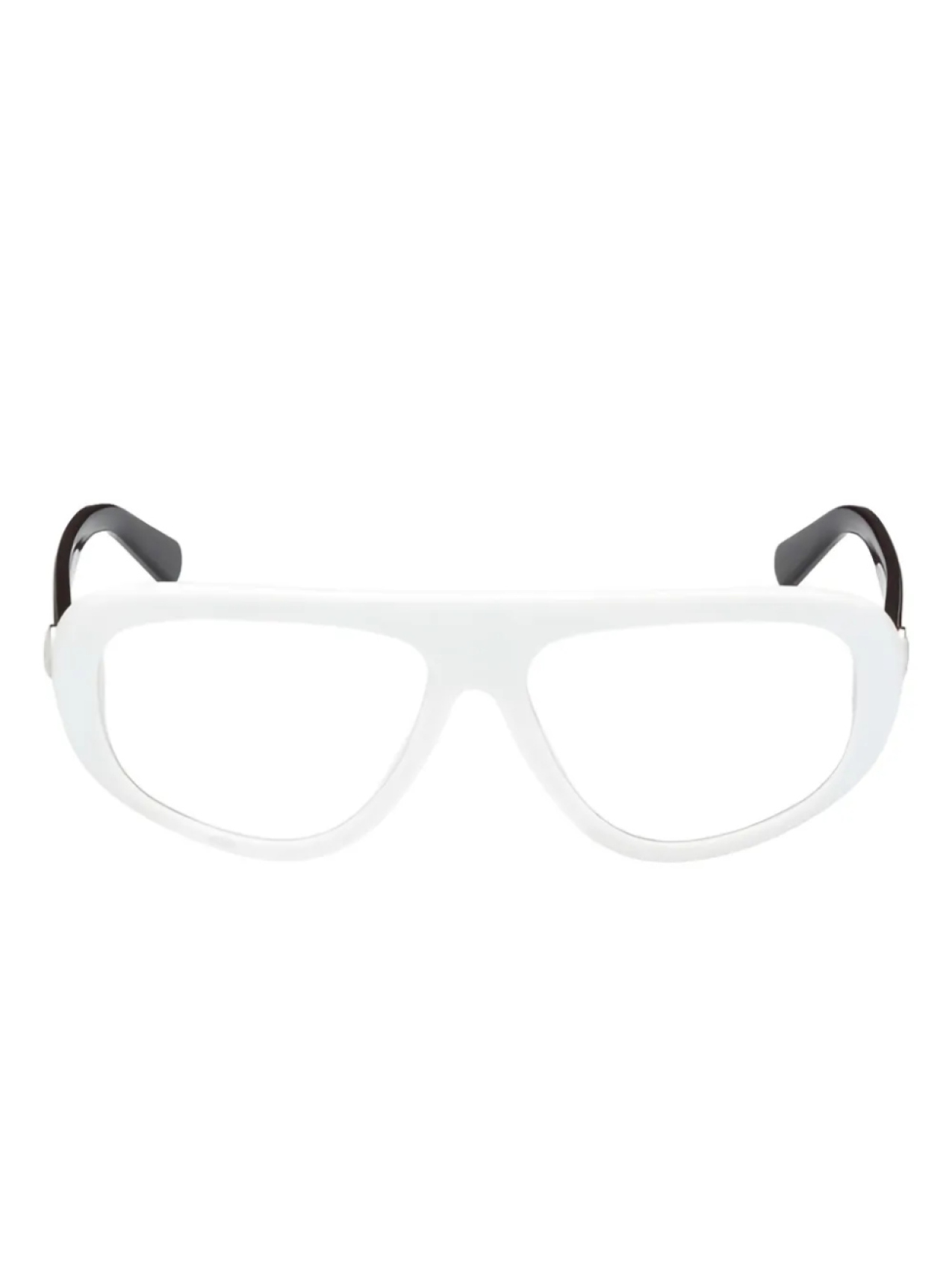 

Очки Moncler Eyewear в геометрической оправе, белый