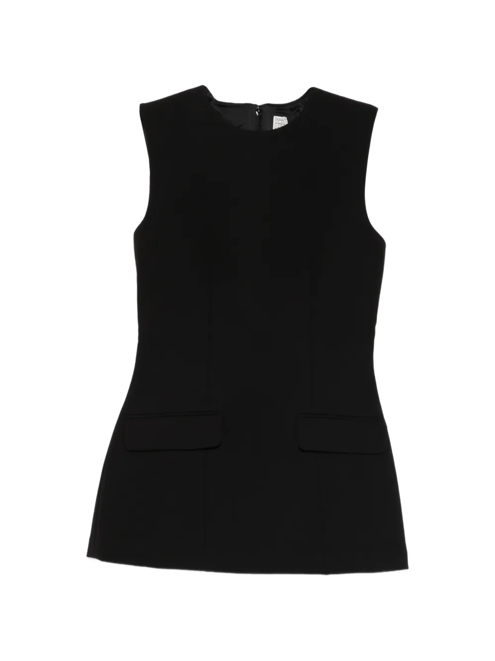 

Топ с карманом Toteme, черный