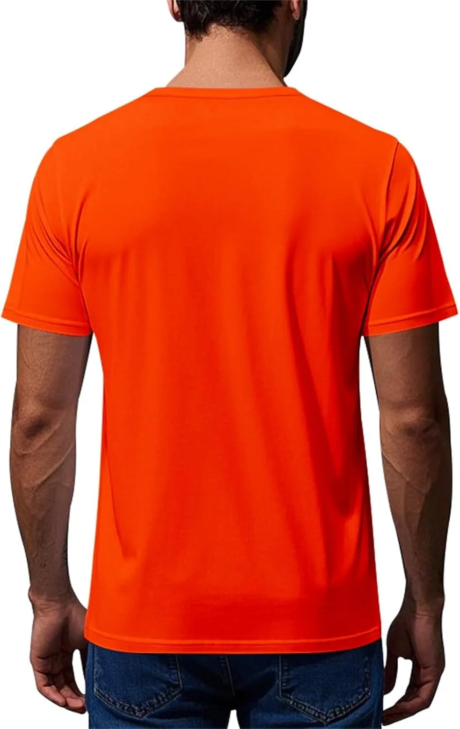 Мужская майка Muscle Shirts Moisture Wicking Dry Fit Stretch для тренировок — фото 4