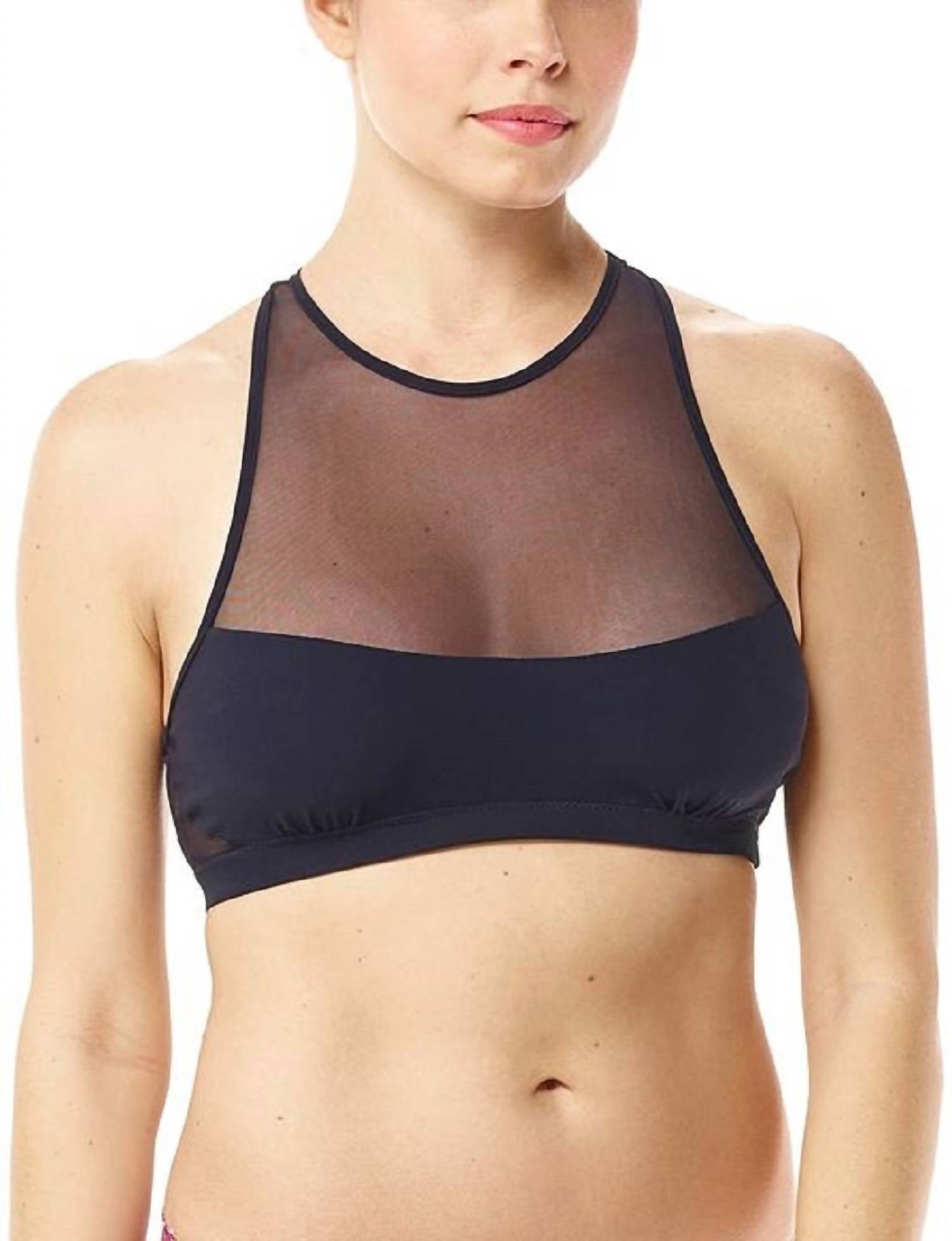 

Бюстгальтер Chick Mesh Racerback черного цвета Commando