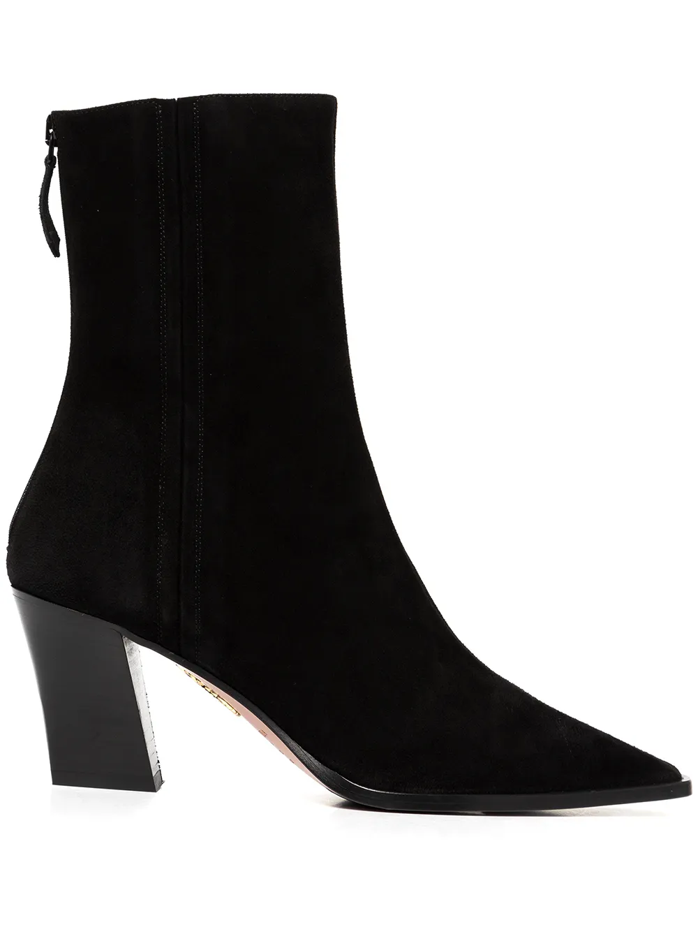 Ботильоны на каблуке Aquazzura, черный