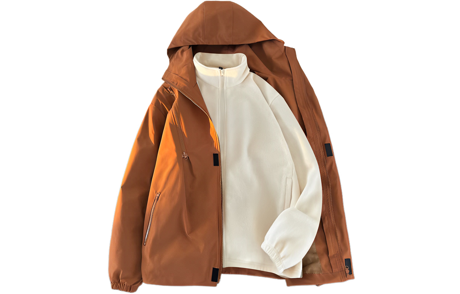 

WARRIOR Куртка-ветровка унисекс, Two-Piece Set Brown